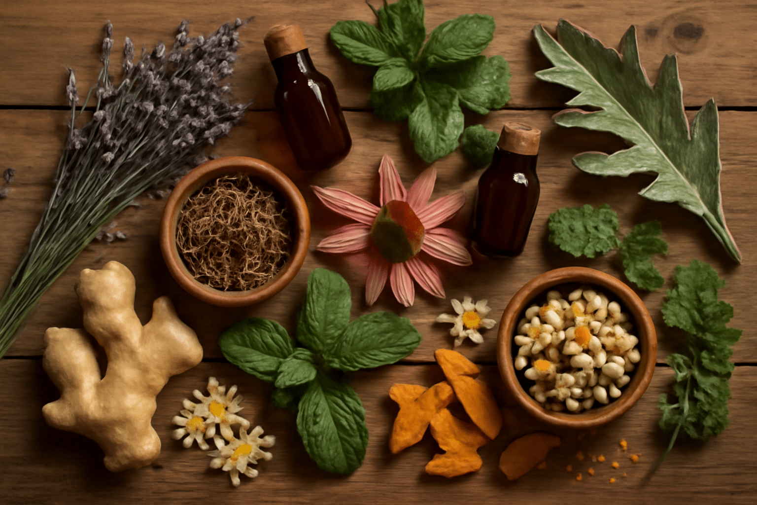 Plantes medicinales essentielles en phytotherapie herbes sechees remedes naturels