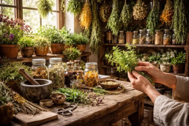 découvrez l'art ancestral des plantes médicinales avec notre guide complet d'herboristerie. apprenez à utiliser les plantes pour votre bien-être naturel.