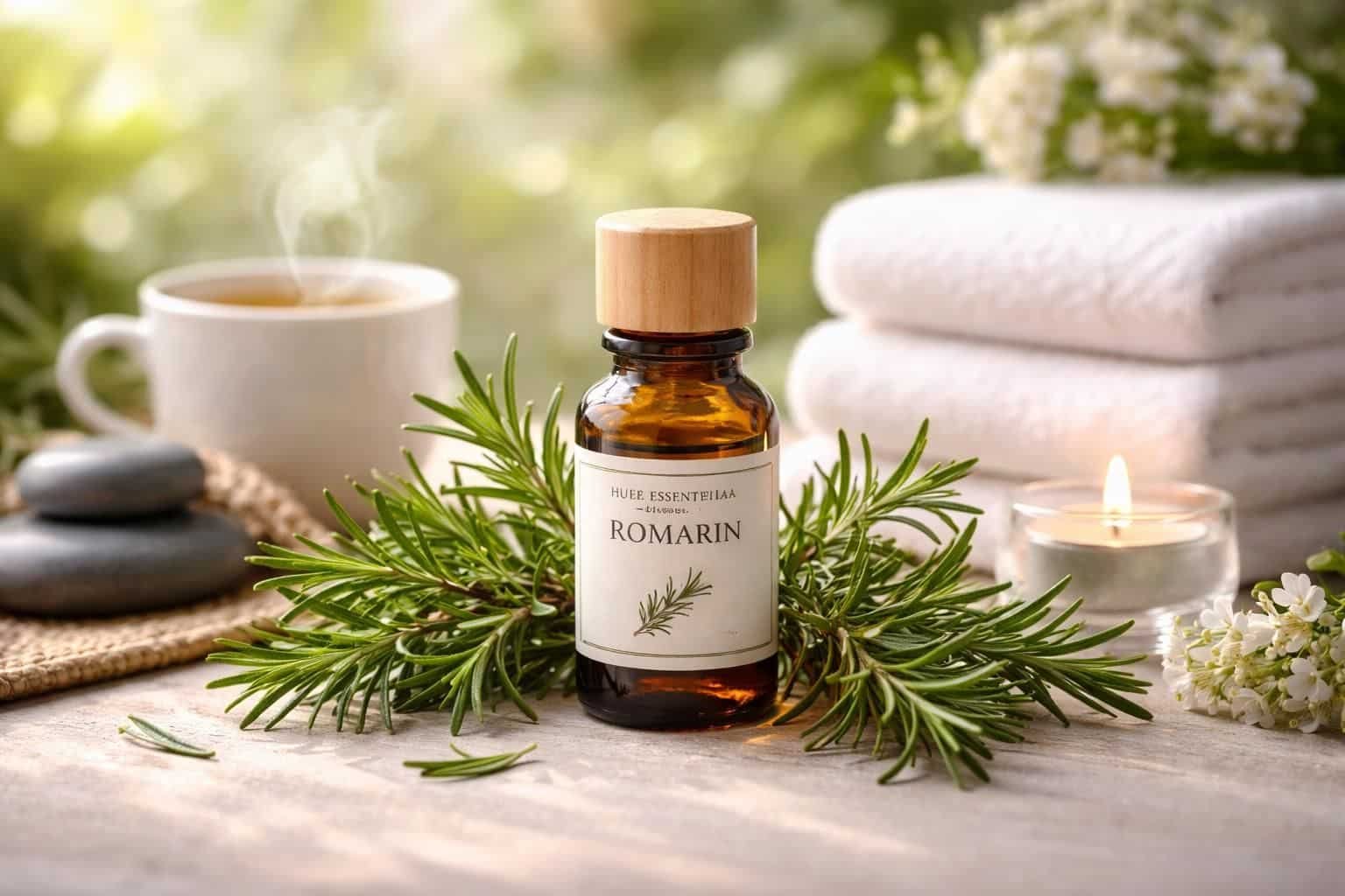 découvrez les bienfaits de l'huile essentielle de romarin pour améliorer votre santé et votre bien-être au quotidien grâce à ses propriétés naturelles revitalisantes et apaisantes.